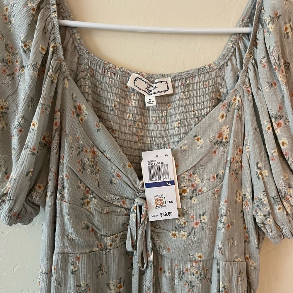 Macy’s Hippie Rose junior XL summer dress nwt